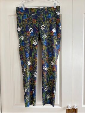 J. McLaughlin Masie Floral Stretch Pants Size 14
